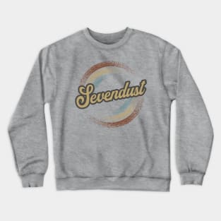 Sevendust Circular Fade Crewneck Sweatshirt